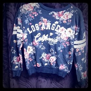 Iris crop top sweatshirt